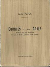 Louis Pujol, Countes de las Agals, tirage de tête, envoi autographe signé auteur