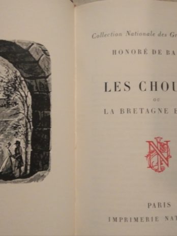 Honoré de Balzac – Les chouans ou la Bretagne en 1799.