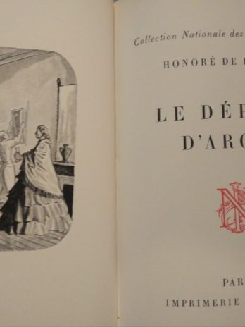 Honoré de Balzac – Le député d’Arcis.