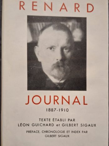 Jules Renard – Journal (1887-1910).