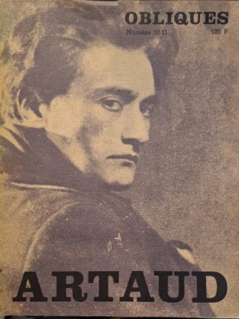 Revue Obliques – Artaud