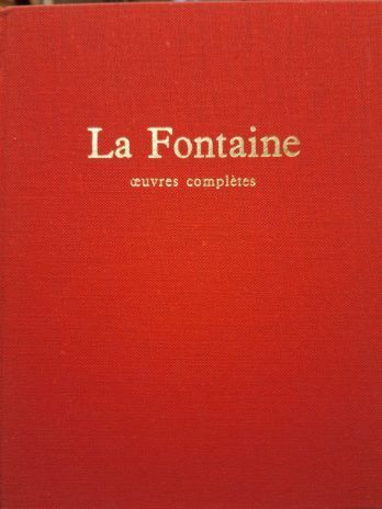 La Fontaine – Oeuvres complètes