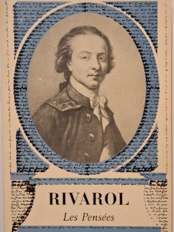 Rivarol – Les Pensées