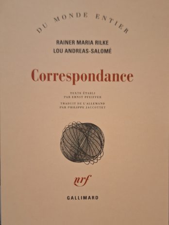 Rainer Maria Rilke, Lou Andreas-Salomé – Correspondance