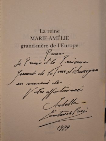 Isabelle Comtesse de Paris- La Reine Marie-Amélie grand-mère de l’Europe