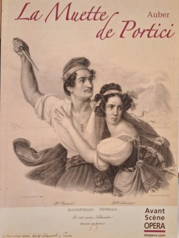 Avant-scène Opéra – Auber. La Muette de Portici