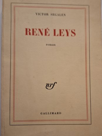 Victor Segalen – René Leys. Roman