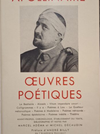 Apollinaire- Œuvres poétiques [Bibliothèque de la Pléiade]