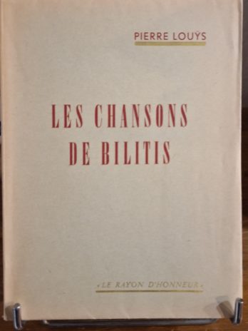 Pierre Louÿs – Les chansons de Bilitis [Illustrations d’Albert Gaeng]